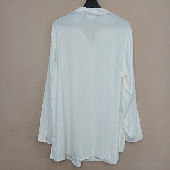 J.Jill cream button front blouse - Picture 7 of 7